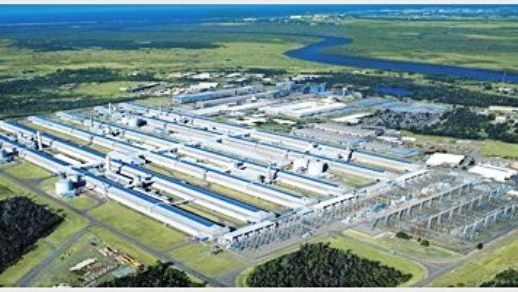 The Tomago aluminium plant near Newcastle.