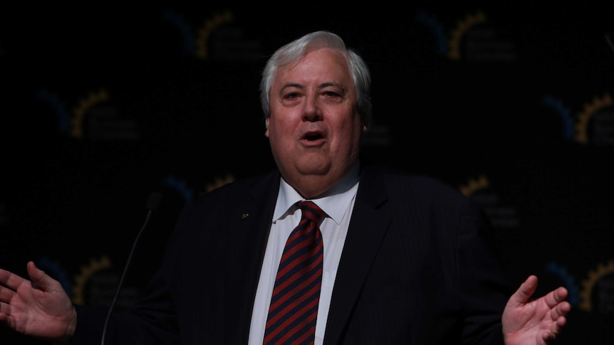 Is Clive Palmer merely there to enjoy the white knuckle ride?