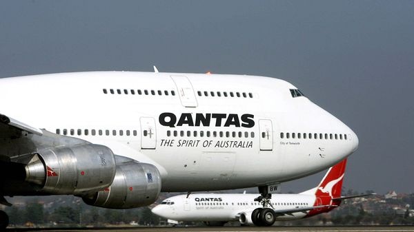 QANTAS Jets at Sydney Airport.