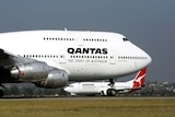 QANTAS Jets at Sydney Airport.