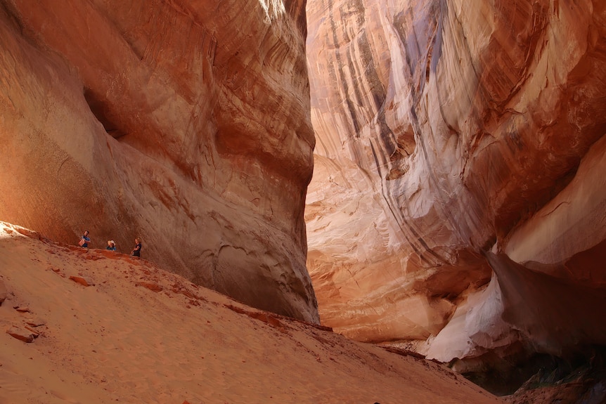 Inside the Cathedral in the Desert.