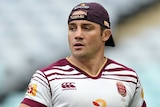 Cooper Cronk at Maroons training