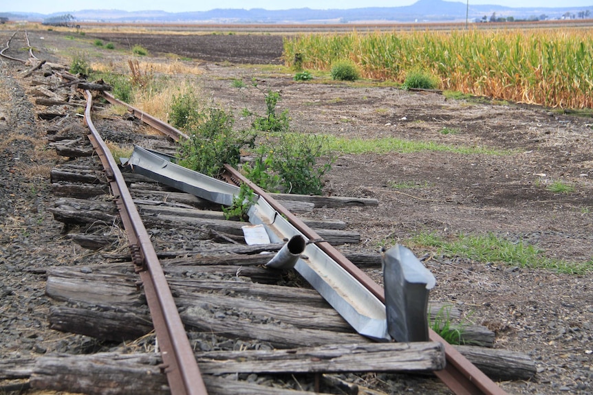 Rail line abandoned 30 years ago