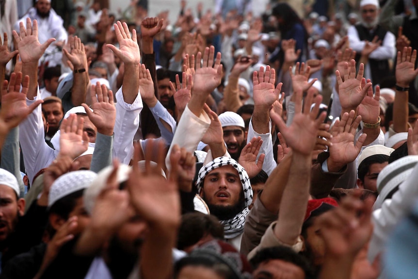 Pakistan blasphemy protest