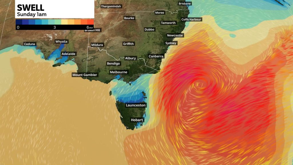 Huge waves to form along southeast coasts from low pressure system ...