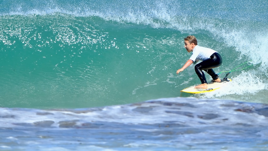 Koa surfing