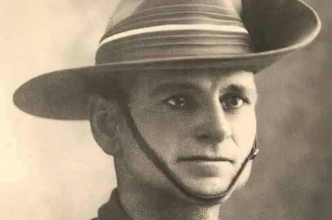 Australian Imperial Force Major Michael Shanahan