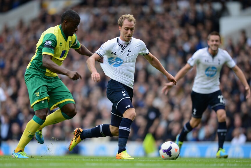 Eriksen powers past Norwich defence