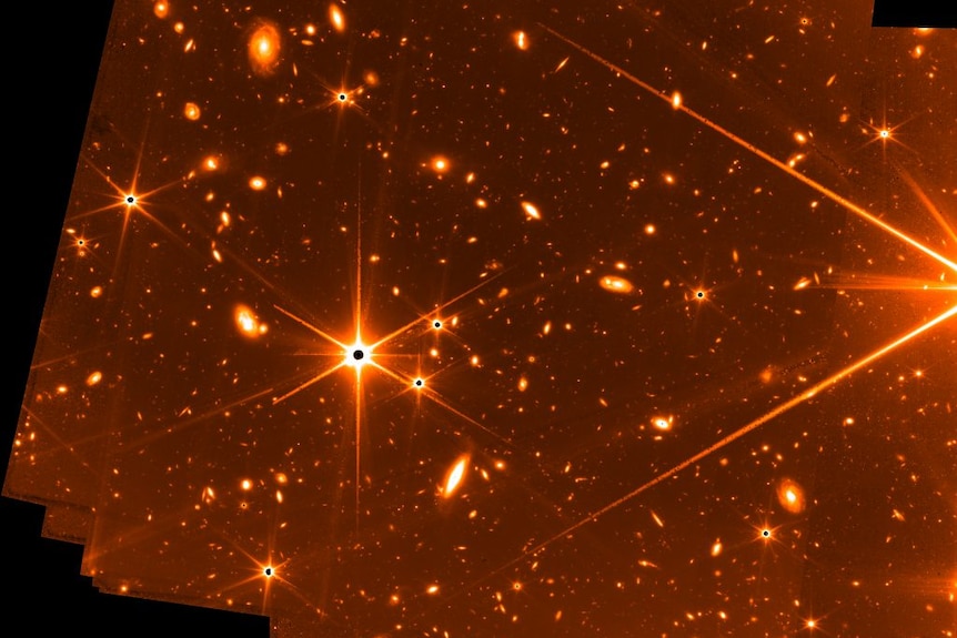 James Webb Space Telescope fine guidance test image