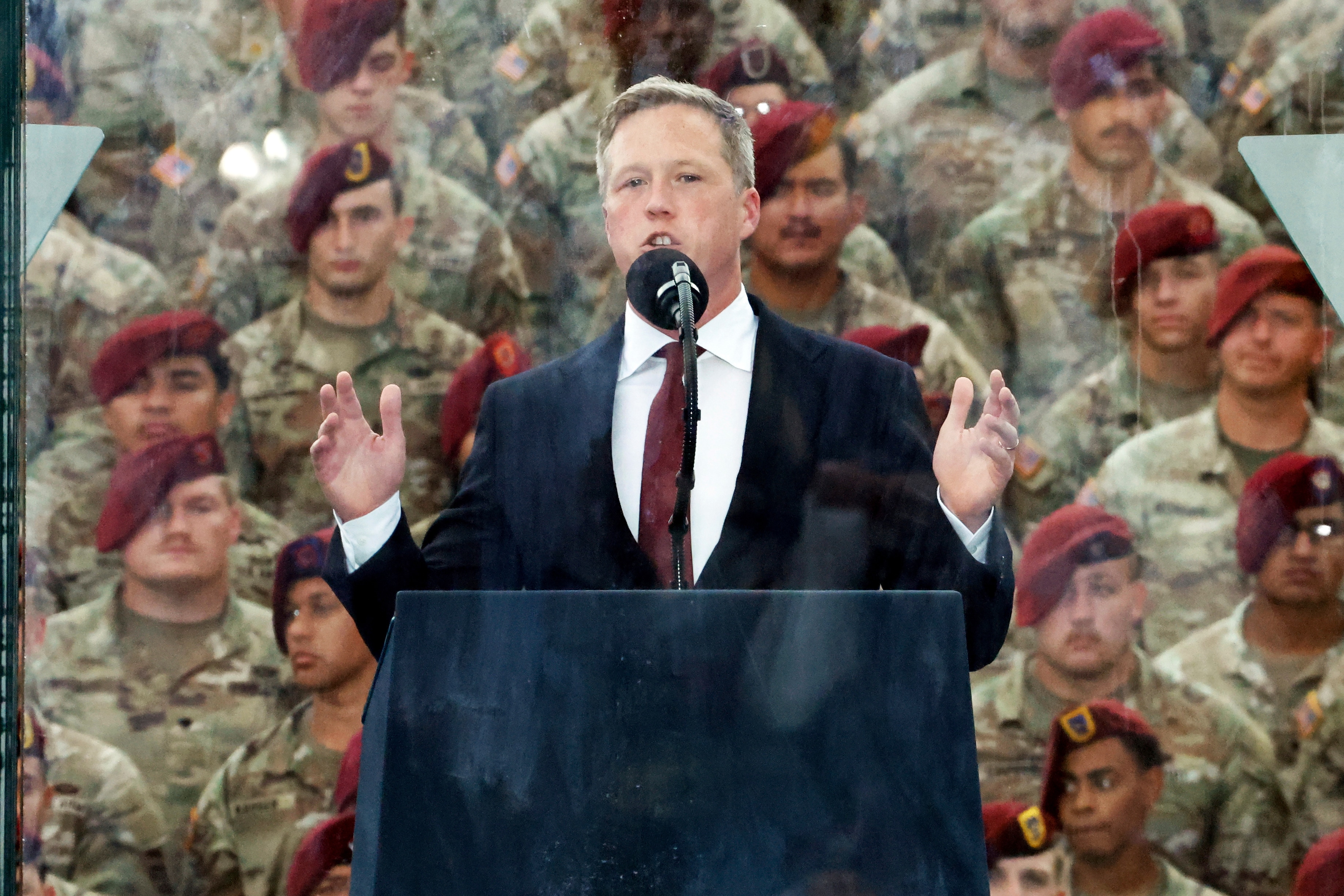 Civilian leader of US Army steps down after just 18 months in job