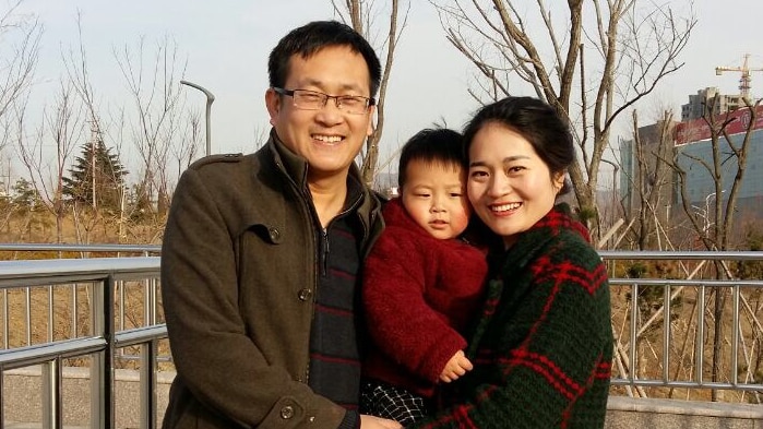 Wang Quanzhang family photo