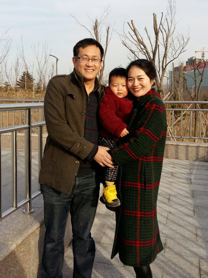 Wang Quanzhang family photo