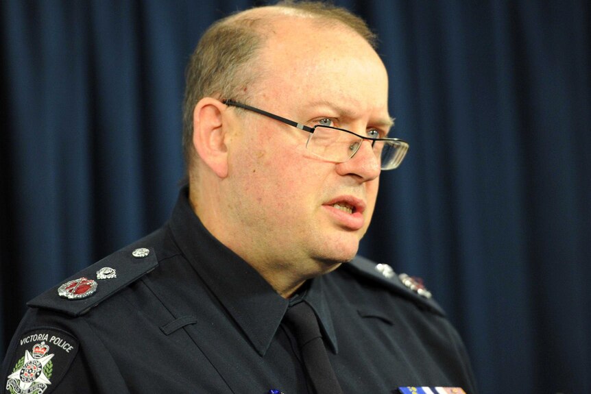 Victoria Police Chief Commissioner Graham Ashton