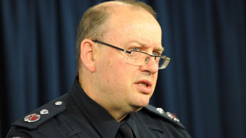 Victoria Police Chief Commissioner Graham Ashton