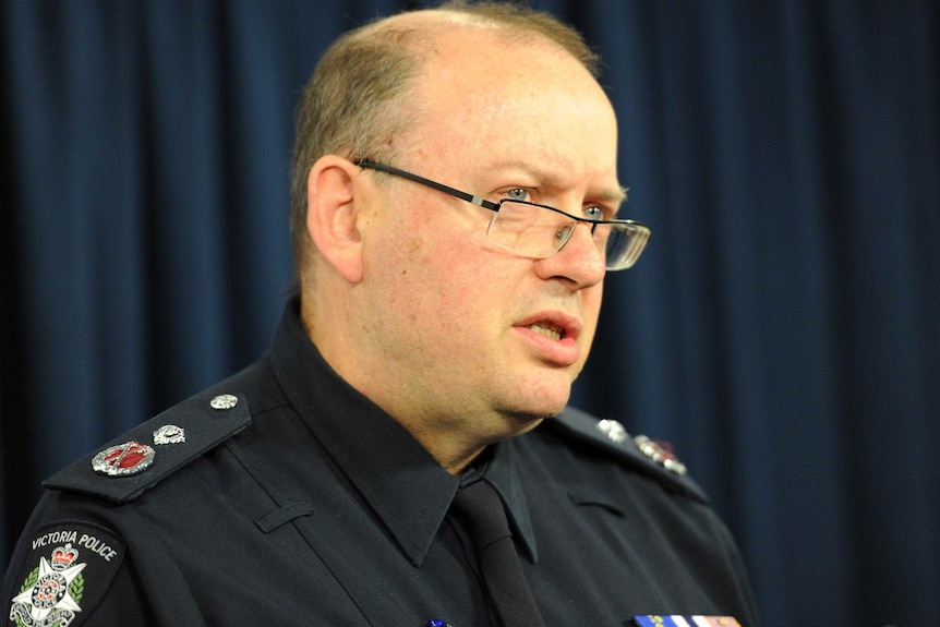 Victoria Police Chief Commissioner Graham Ashton