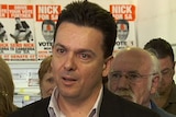 Anti-pokies independent campaigner Nick Xenophon has picked up the third Senate seat in South Australia. (File photo)