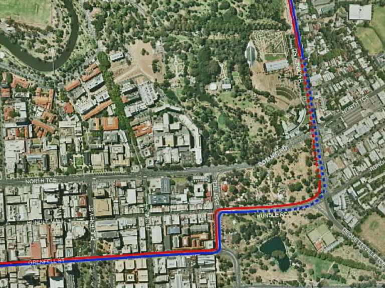 Planned tunnel (dotted section)