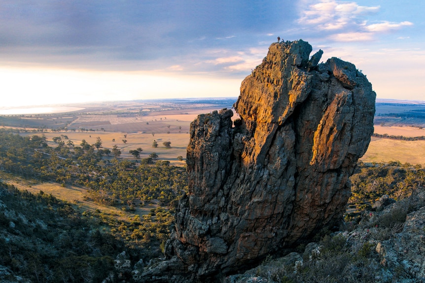 The 100 metres pinnacle called the Pharos.