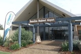 The entrance to the Busselton-Margaret River airport.