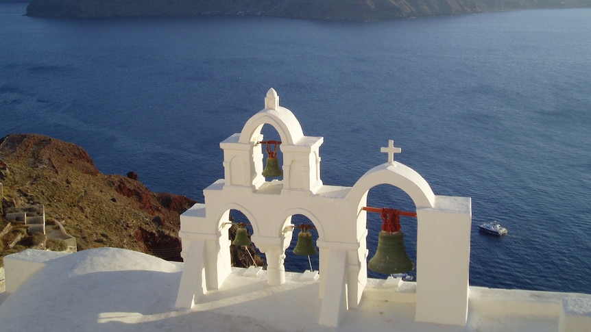 Greek islands - chapel bells