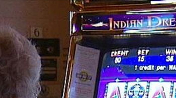 The Government's campaign warns gamblers of the low odds of winning on poker machines.