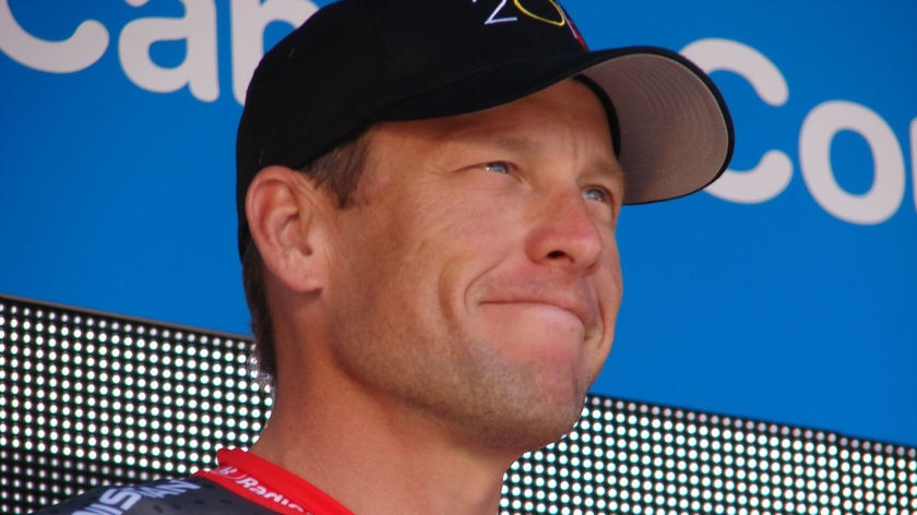 Lance Armstrong at the 2010 TDU