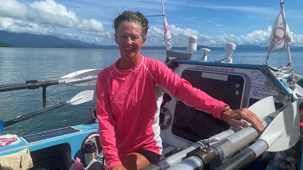 Michelle Lee the first woman to row the Pacific Ocean solo