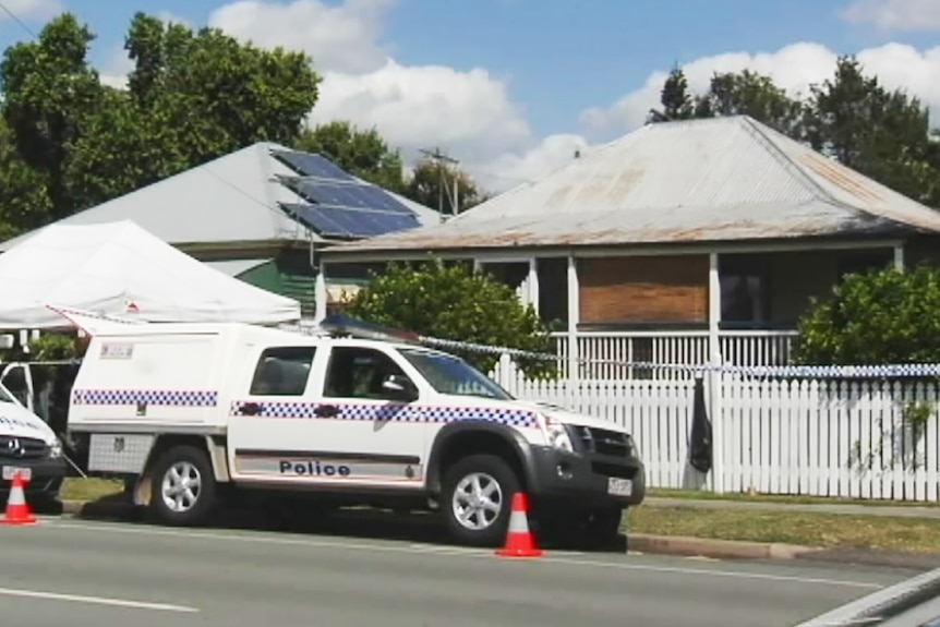 Police found the body of a 46-year-old woman at this house in Rosewood.