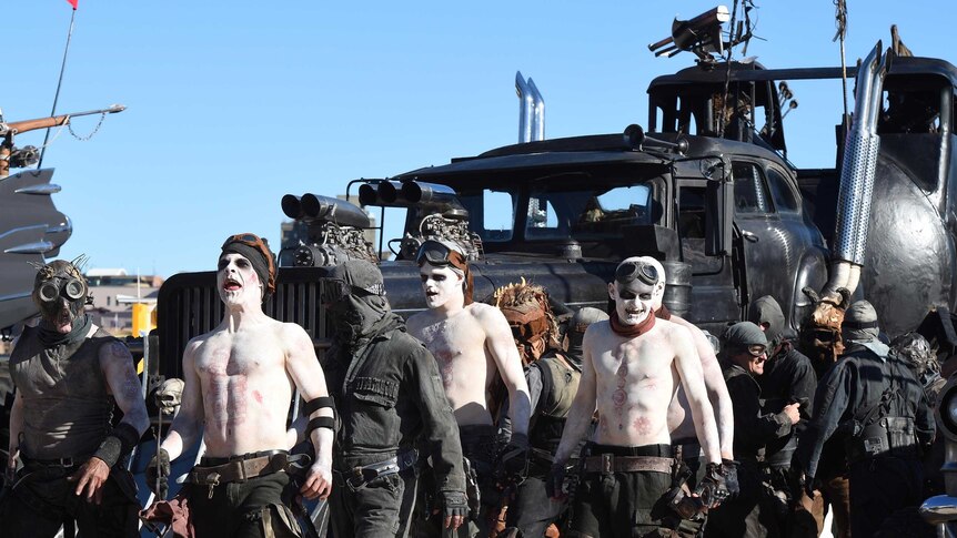 Filming of Mad Max promo