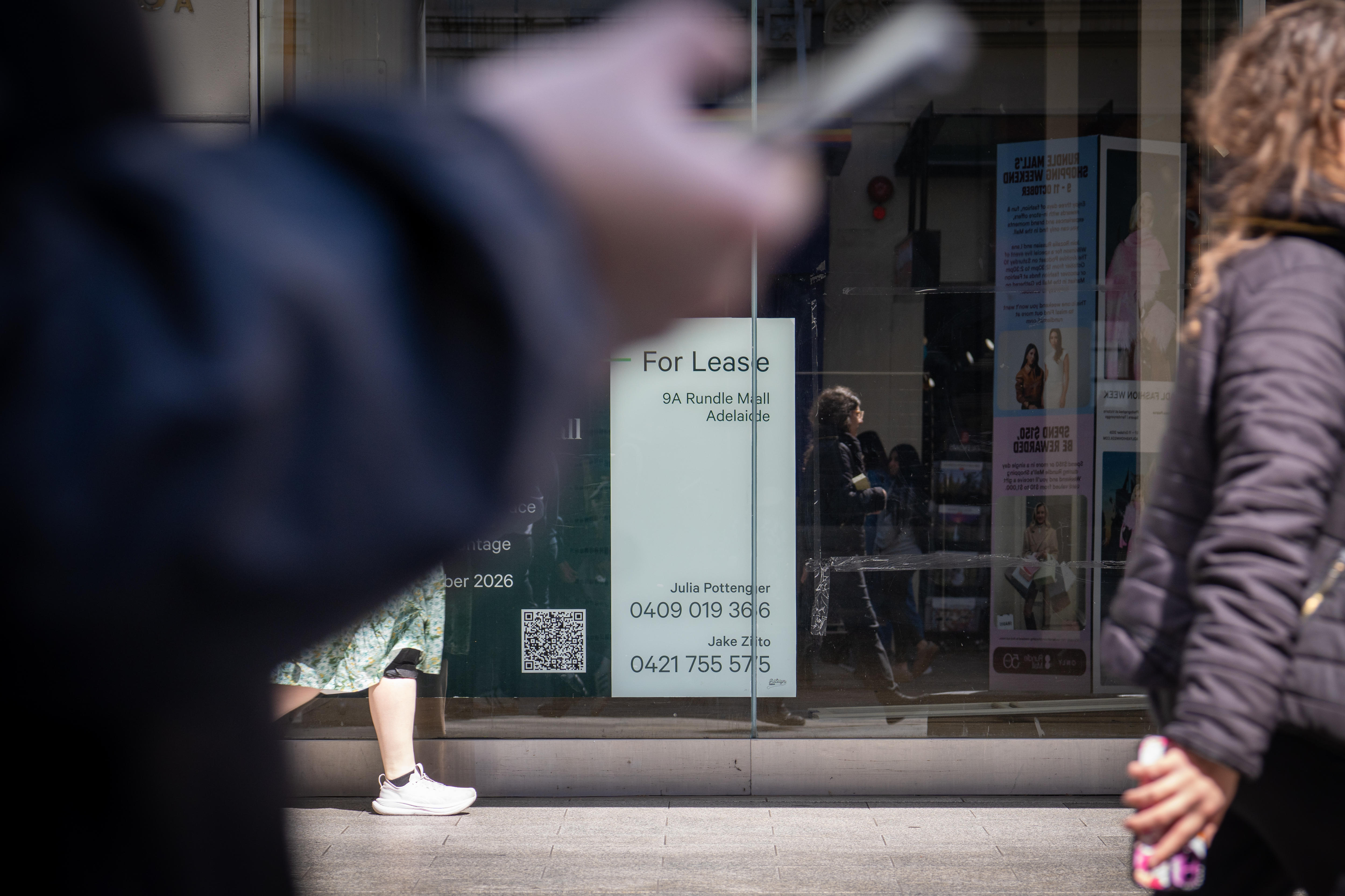 'Sophistication' spat over foot traffic decline in Adelaide CBD