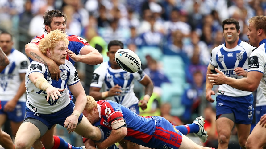 Tough man to get a hold of ... James Graham has been told not to lather his legs in vaseline anymore.