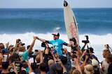 Australia's Kieren Perrow secured his Tour future with a stunning Pipeline win.