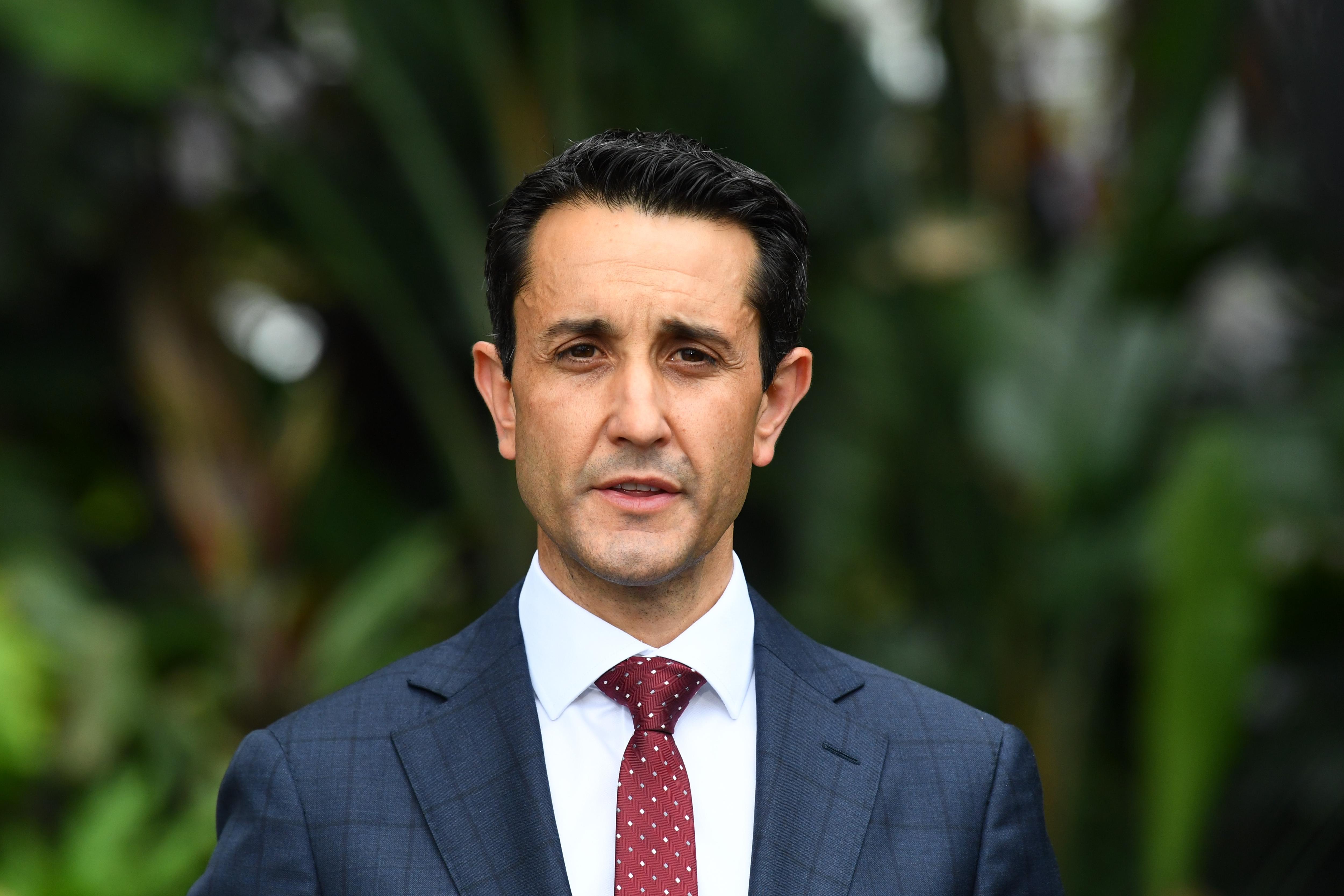 David Crisafulli speaking