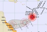 The category three cyclone is still about 1,000 kilometres north-east of Mackay.