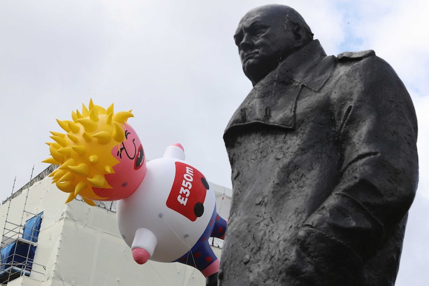 Boris Blimp and Churchill