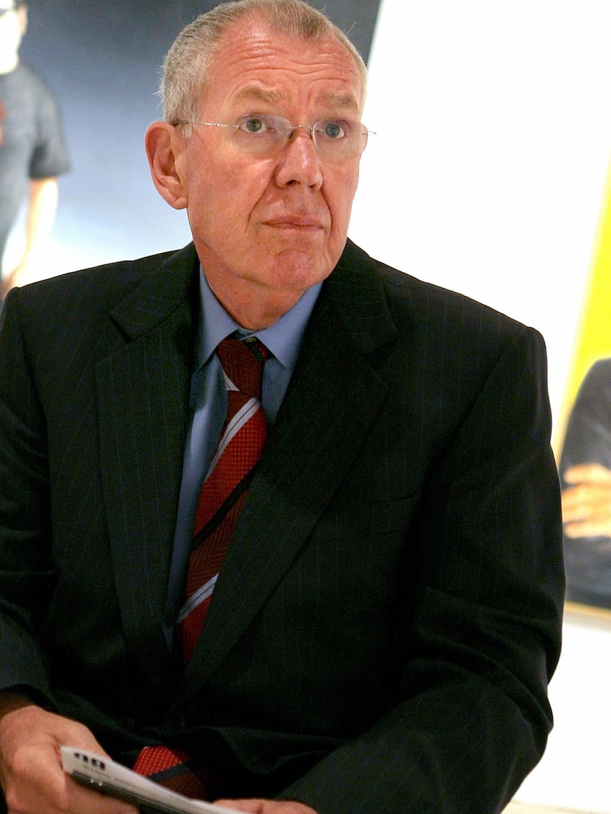 Peter Harvey at the AGNSW in 2009.