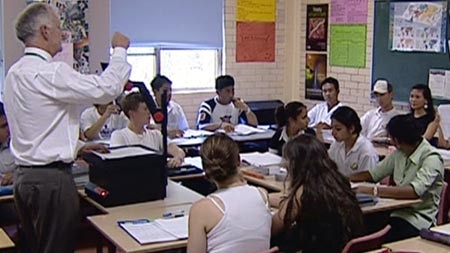A brief glance at education funding (ABC TV)