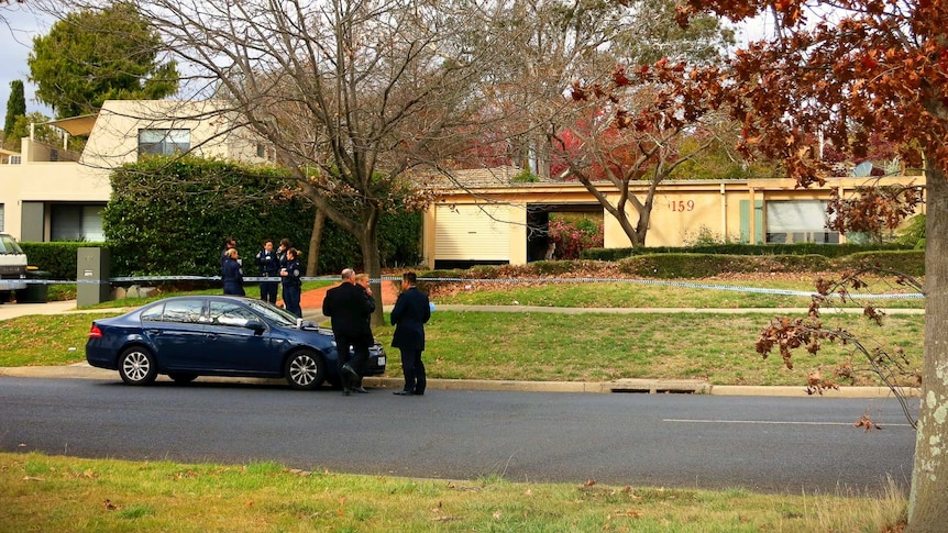 Fire at Red Hill house