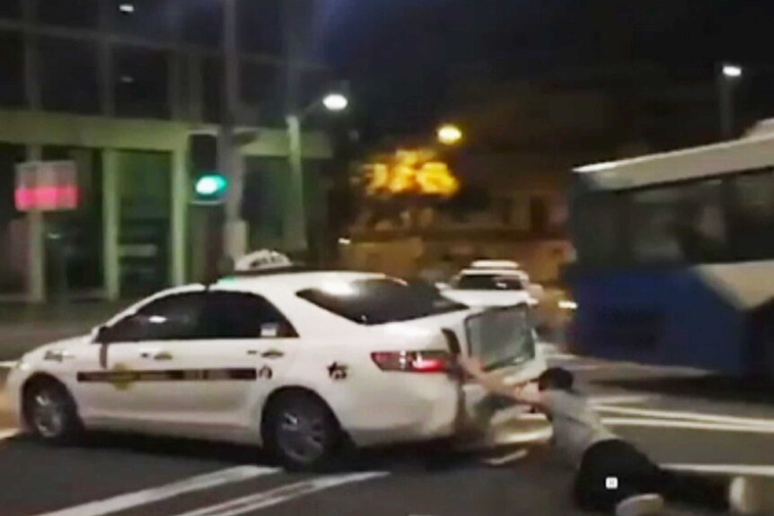 Taxi prank in Sydney's Redfern