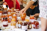 Judges sample entries at the 2016 Australian Marmalade Championships