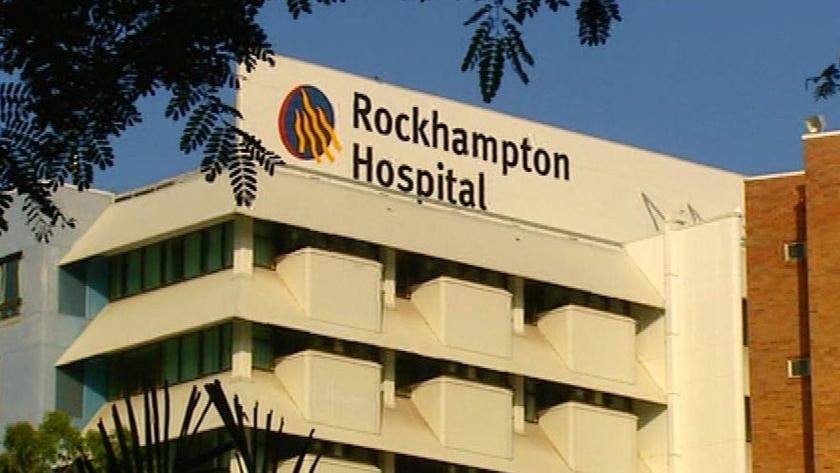 Rockhampton Hospital in central Qld