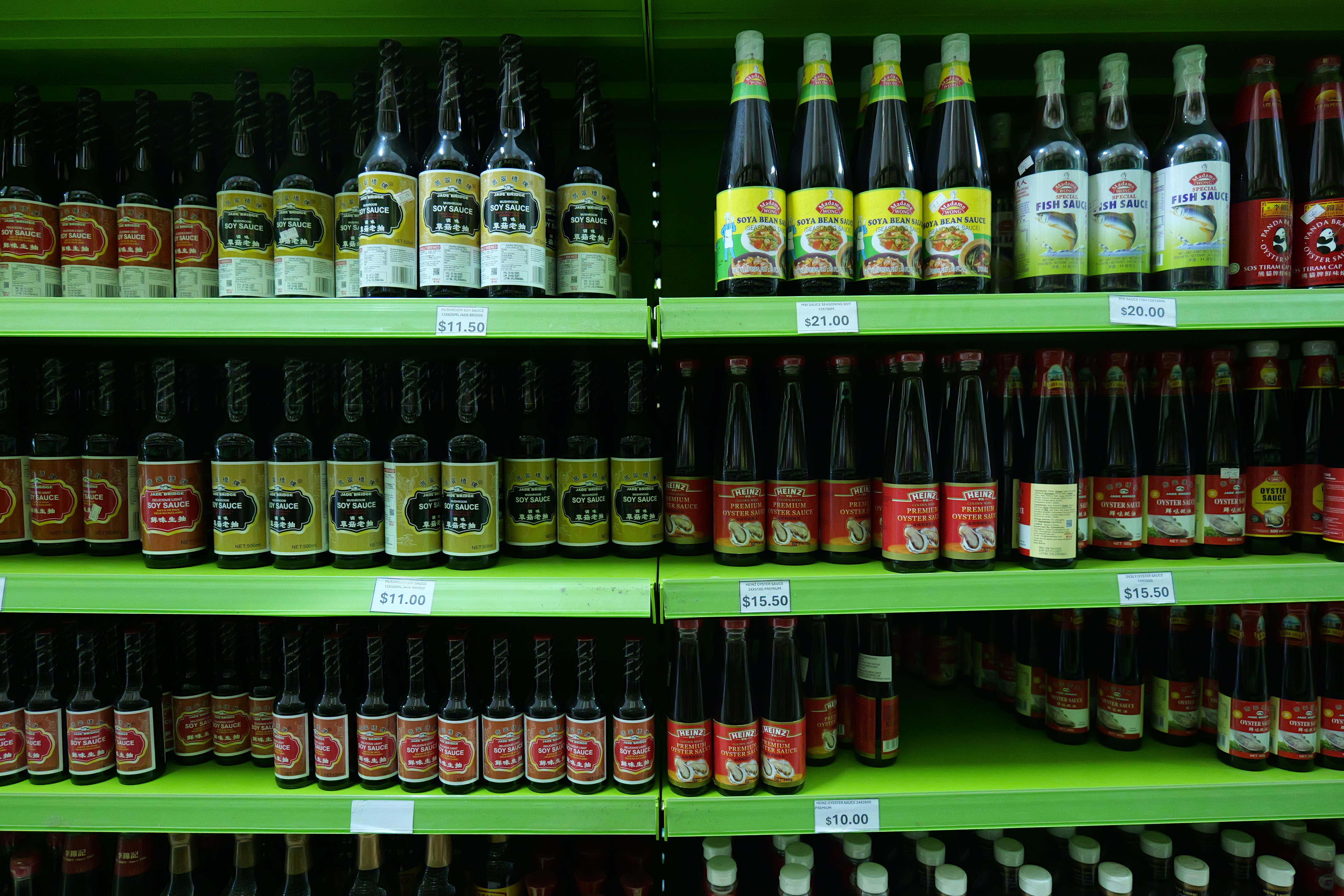 Soy sauce in Solomon Islands