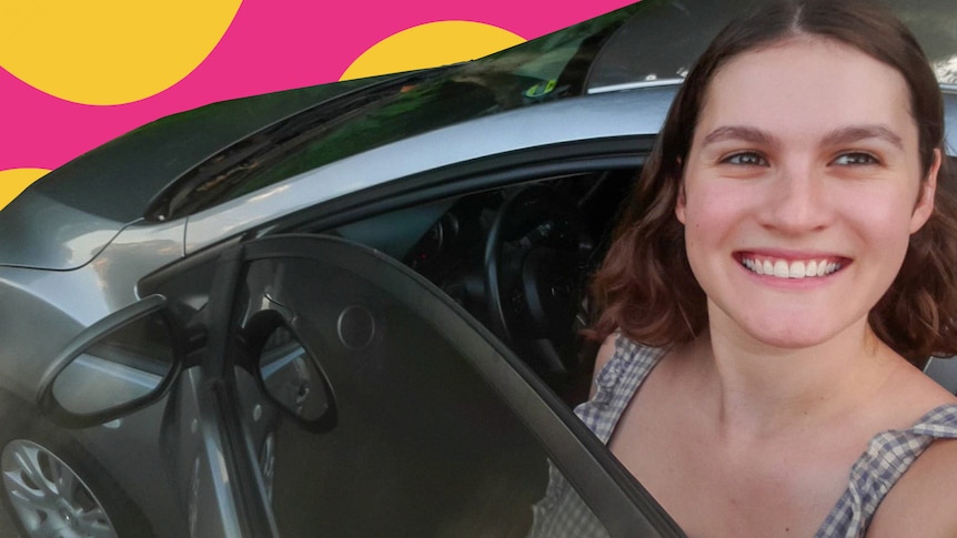 A selfie with my second-hand car, in a story about what to look for when buying a used car.