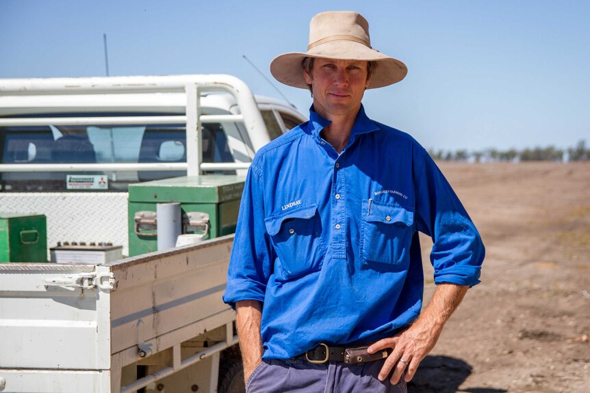 Darling Downs irrigator Lindsay Krieg