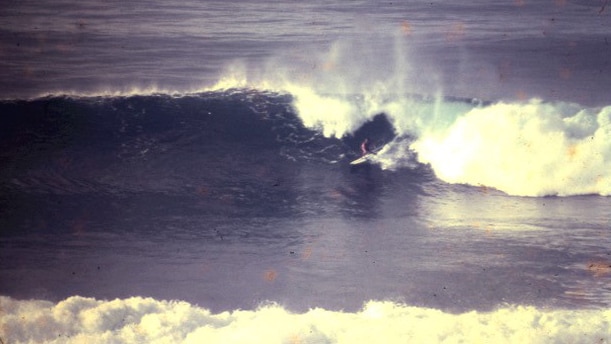 Mick Lawrence at the Australian titles at Bells Beach in 1967