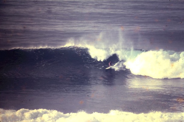 Mick Lawrence at the Australian titles at Bells Beach in 1967