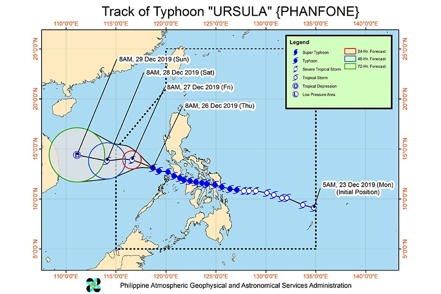 Philippines Christmas Typhoon Phanfone kills at least 20 people ...