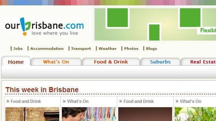 ourbrisbane website shutting down, screen grab
