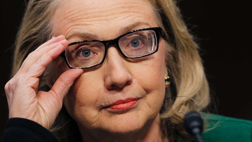 Clinton testifies to senate committee