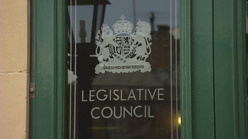 Entrance to Tasmania's Legislative Council